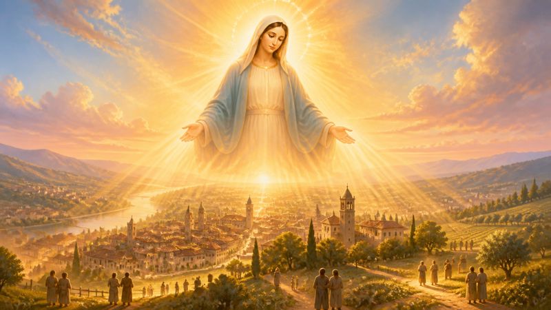 Preghiera alla Madonna della Reggia, patrona di Umbertide, per la speranza nel futuro