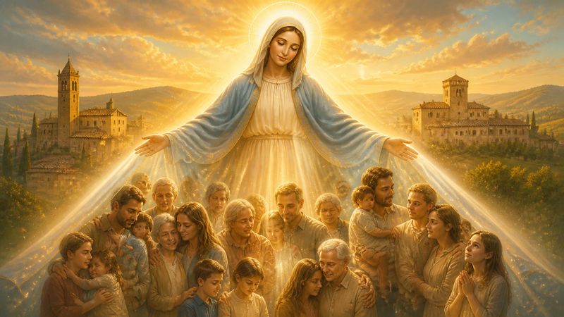 Preghiera alla Madonna della Reggia, patrona di Umbertide, per l’unità delle famiglie