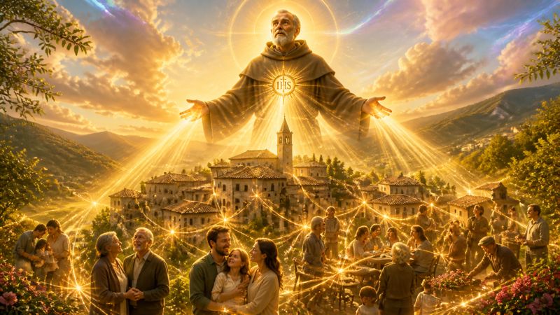 Preghiera a San Bernardino da Siena, patrono di Valtopina, per l’unità delle famiglie