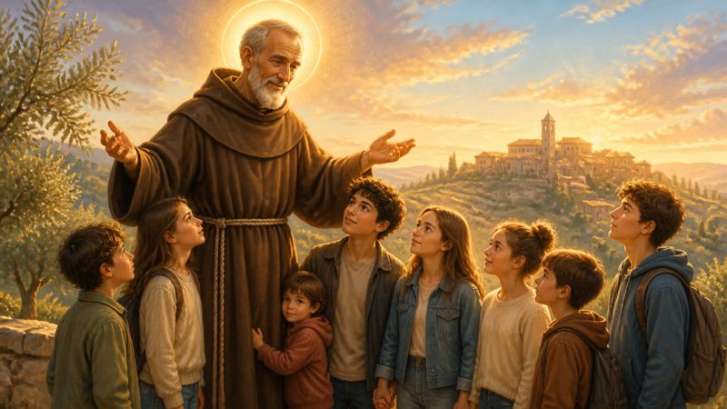 Preghiera a San Bernardino da Siena, patrono di Valtopina, per la speranza dei giovani