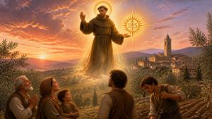 Preghiera a San Bernardino da Siena, patrono di Valtopina, per chi cerca lavoro