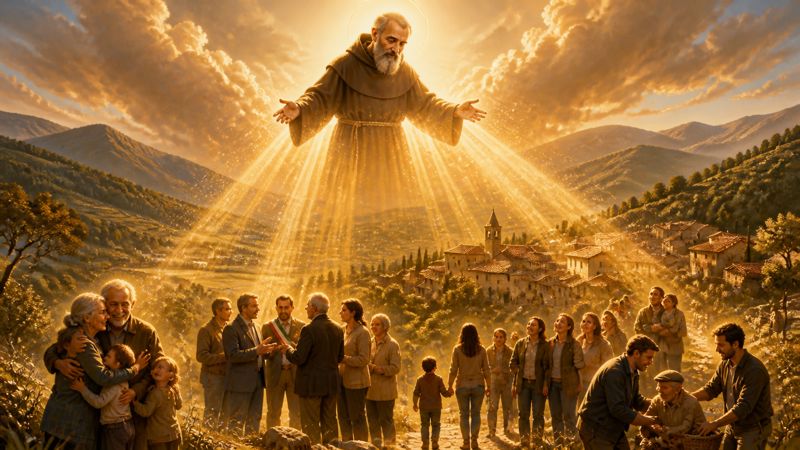 Preghiera a San Bernardino da Siena, patrono di Valtopina, per la saggezza degli amministratori