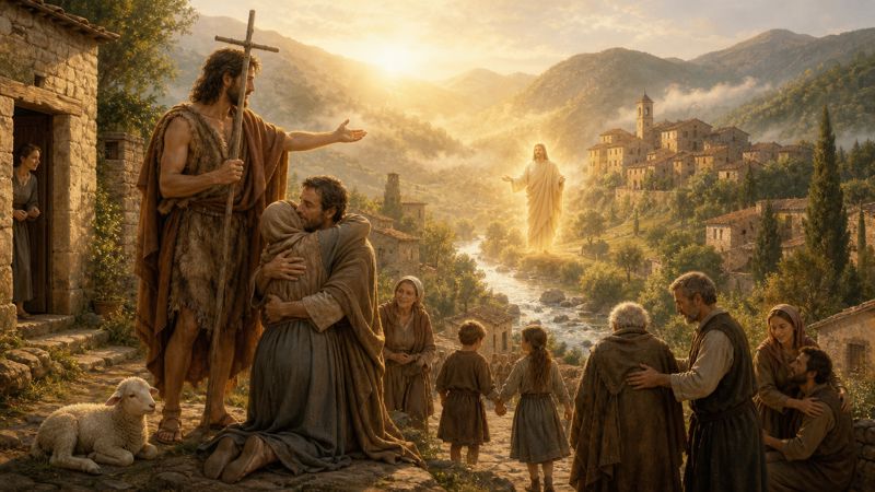 Preghiera a San Giovanni Battista, patrono di Arrone, per l’unità delle famiglie