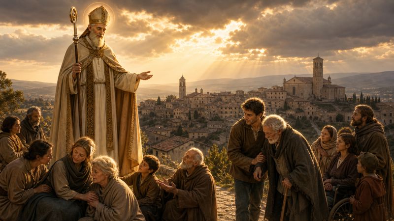 Preghiera a San Rufino, patrono di Assisi, per la speranza nel futuro
