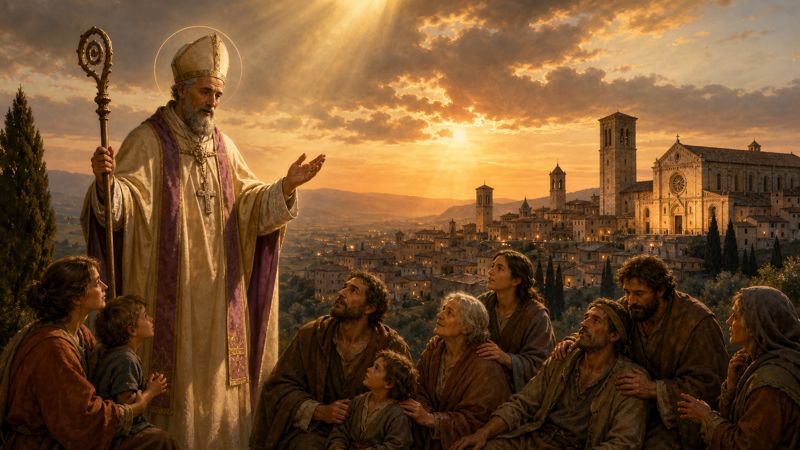 Preghiera a San Rufino, patrono di Assisi, per l’aiuto nelle difficoltà