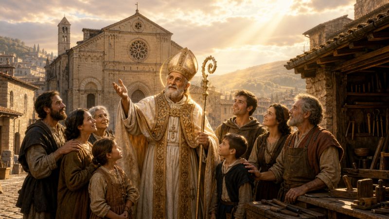 Preghiera a San Rufino, patrono di Assisi, per chi cerca lavoro