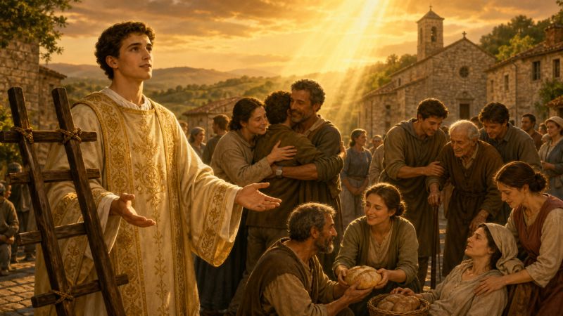 Preghiera a San Lorenzo, patrono di Attigliano, per l’unità delle famiglie