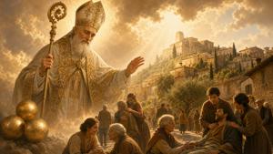 Preghiera a San Nicola di Bari, patrono di Baschi, per la protezione della comunità