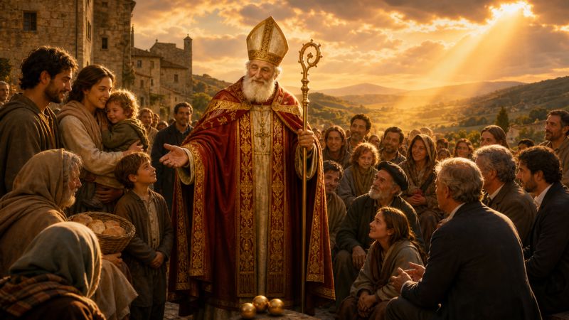 Preghiera a San Nicola di Bari, patrono di Baschi, per la saggezza degli amministratori