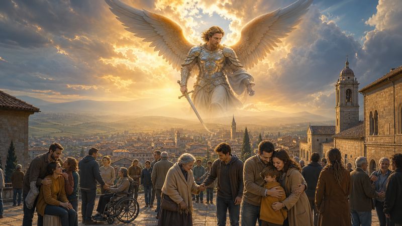 Preghiera a San Michele Arcangelo, patrono di Bastia Umbra, per la speranza nel futuro