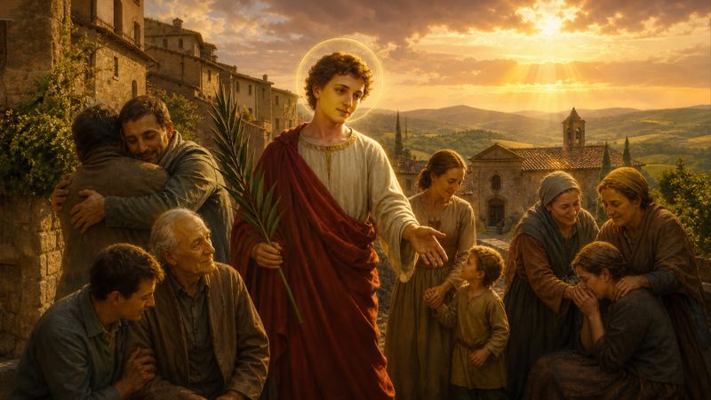 Preghiera a San Pancrazio, patrono di Calvi dell’Umbria, per l’unità delle famiglie