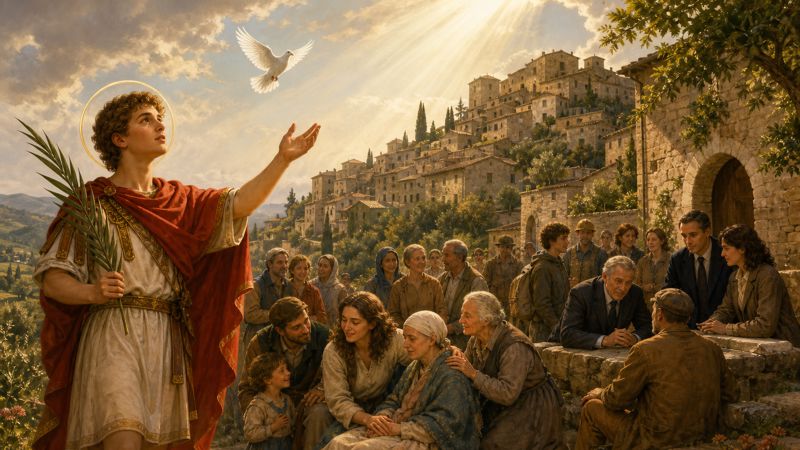 Preghiera a San Pancrazio, patrono di Calvi dell’Umbria, per la saggezza degli amministratori