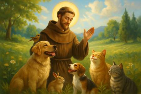Benedizione degli Animali Domestici a San Francesco d'Assisi
