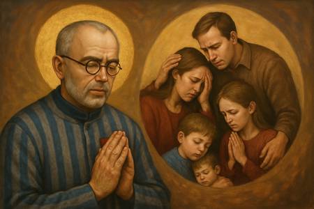 Invocazione Interiore a San Massimiliano Kolbe per le famiglie in crisi
