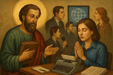 Intercessione a San Luca Evangelista per i giornalisti