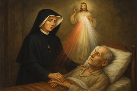 Novena a Santa Faustina Kowalska per la misericordia sui moribondi