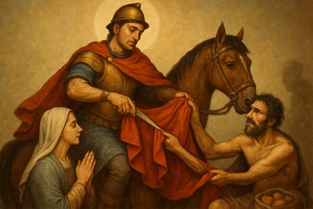 Ringraziamento a San Martino di Tours per la generosità dei volontari
