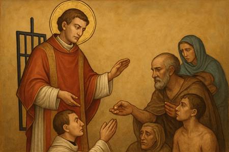 Invocazione a San Lorenzo per la carità dei diaconi
