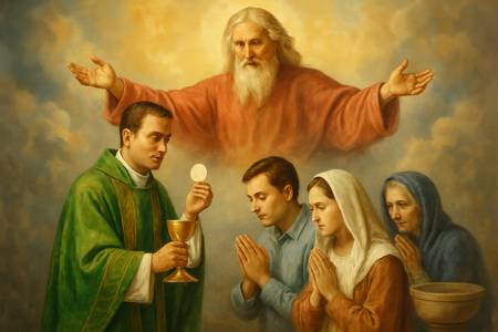 Ringraziamento a Dio Padre per il dono dei sacramenti