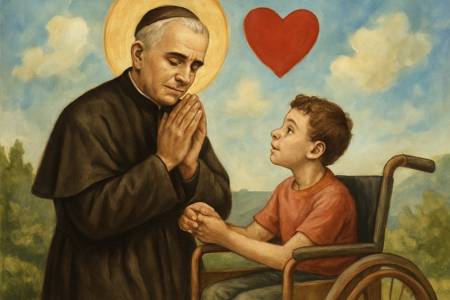 Supplica a San Luigi Orione per la cura amorevole dei disabili