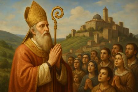 Invocazione a San Fortunato di Todi per la comunità tuderte