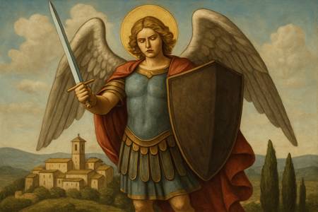Preghiera al Santo Patrono San Michele Arcangelo per la Protezione di Fratta Todina