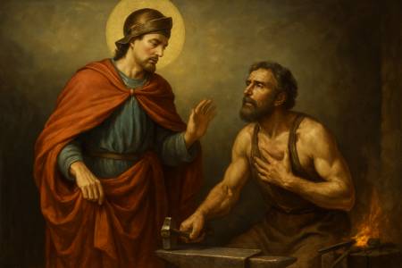 Intercessione a San Martino di Tours per la Carità nella comunità di Fabro