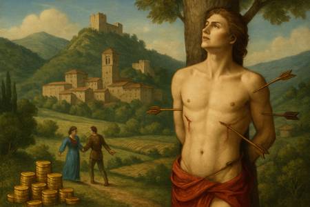 Supplica a San Sebastiano per la Forza nella Prova della comunità di Ferentillo