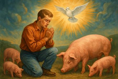 Preghiera allo Spirito Santo per il Rispetto verso i Maiali