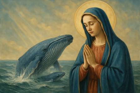 Preghiera alla Madonna, Stella del Mare, per le Balene