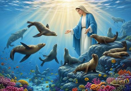 Preghiera alla Madonna per la Custodia dei Leoni marini