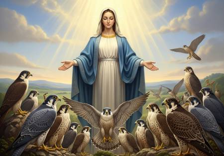 Preghiera alla Madonna per la Custodia dei Falchi