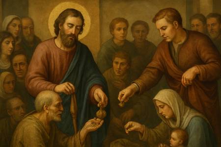 Preghiera comunitaria a San Barnaba per la generosità dei Benefattori