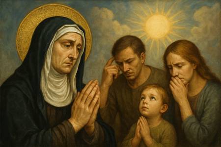 Supplica a Santa Monica per la speranza dei Genitori separati
