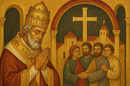 Liturgia delle Ore con San Leone IV Papa per l'unità della Chiesa