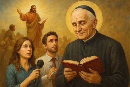 Canto liturgico con il Beato Giuseppe Allamano per l'evangelizzazione dei Giornalisti