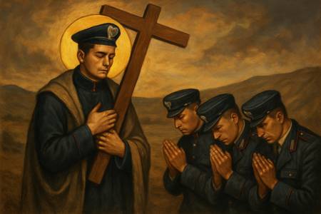Via Crucis con il Beato Salvo D'Acquisto per il sacrificio dei Militari
