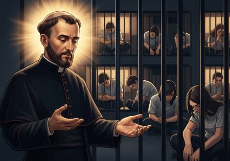 Benedizione della notte a San Giovanni Bosco per i Giovani in carcere