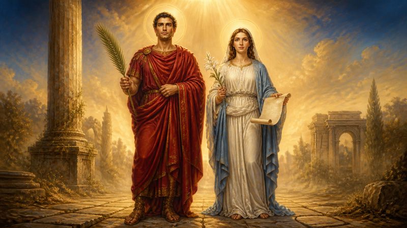 Santi Crisante e Daria